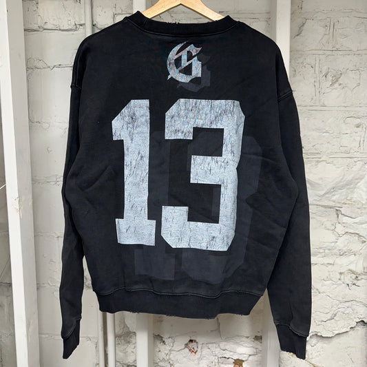 Godspeed Seeing Double Black Crewneck Sz XS