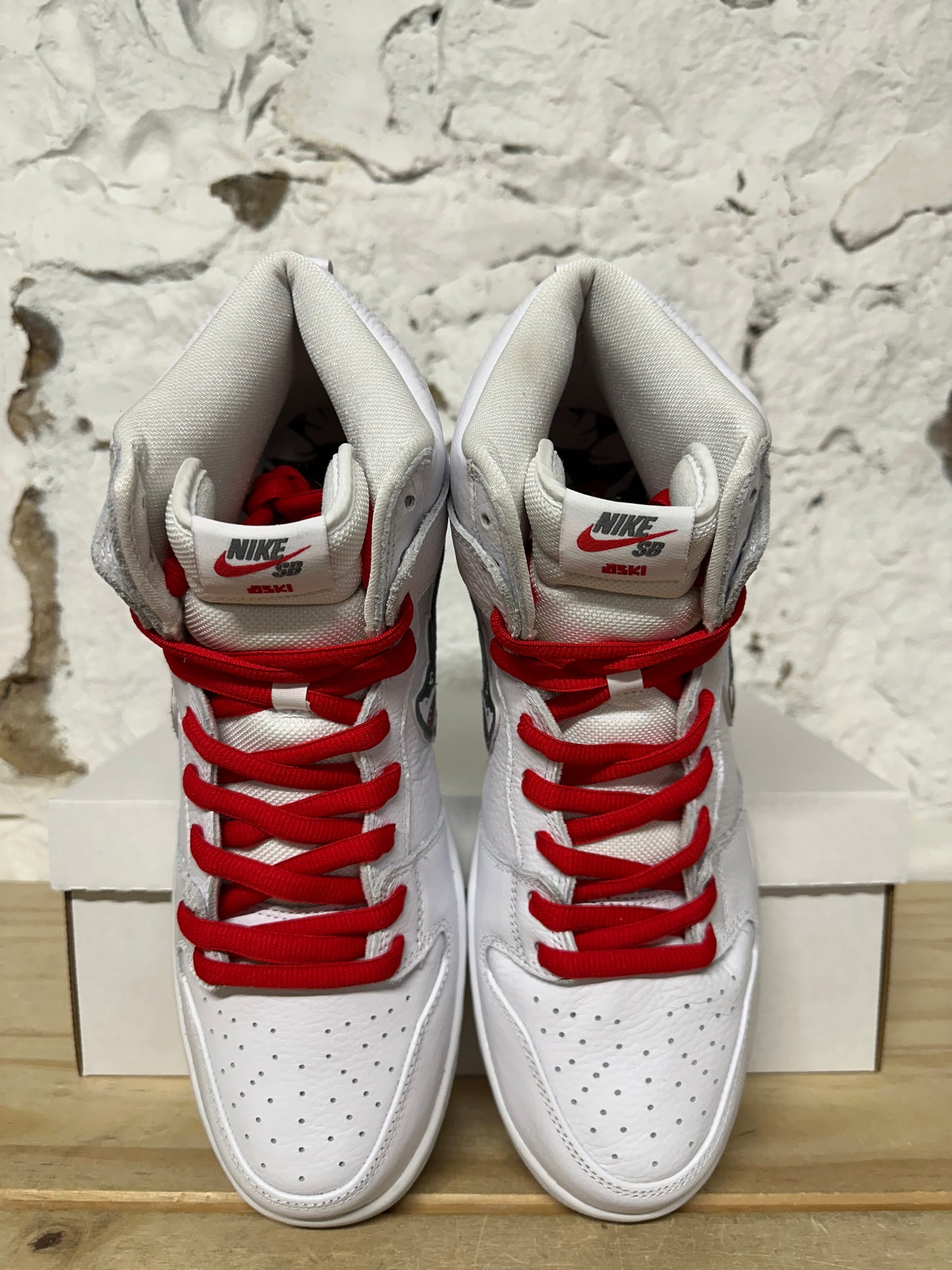 Nike SB Dunk High Oski Great White Shark Sz 12 DS