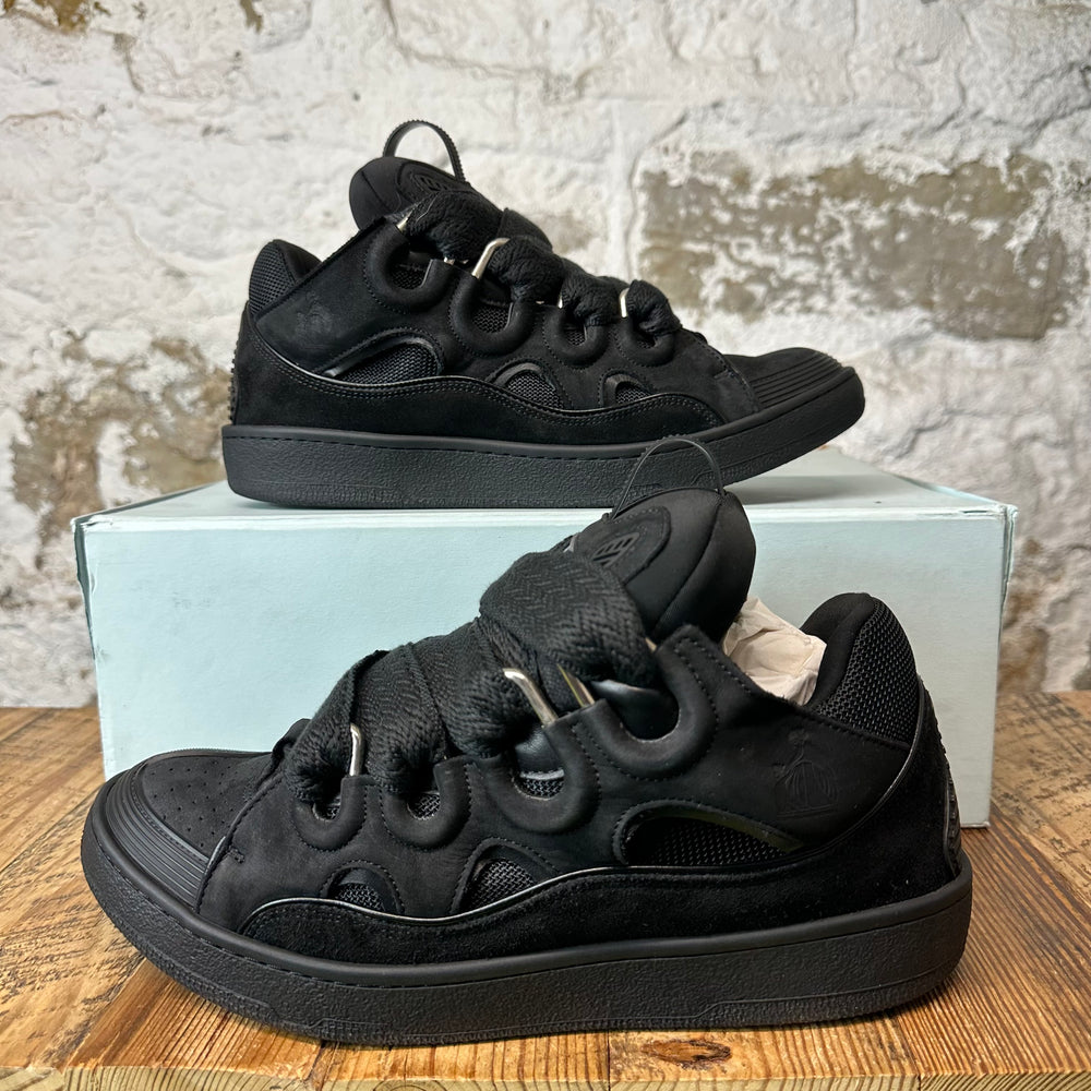Lanvin Curb Triple Black Sneaker Sz 10 (43)