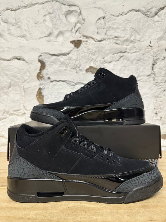 Air Jordan 3 Black Cat Sz 10.5