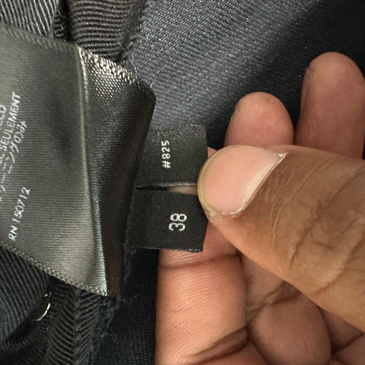 Amiri MX1 Crystal Patch Black Denim Jeans Sz 38