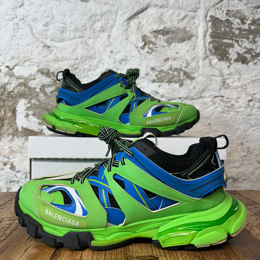 Balenciaga Track Runner Green Blue Sneaker Sz 10 (43)