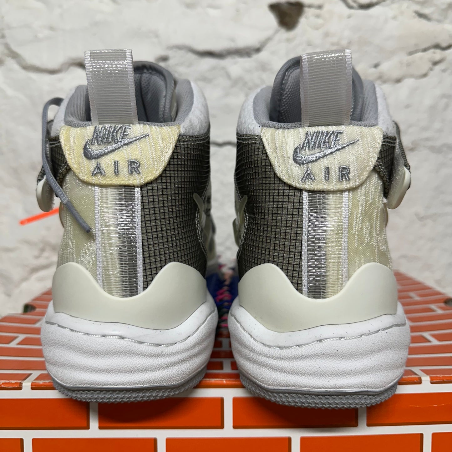 Nike Air Force 1 Mid Off-White White Sz 13 DS