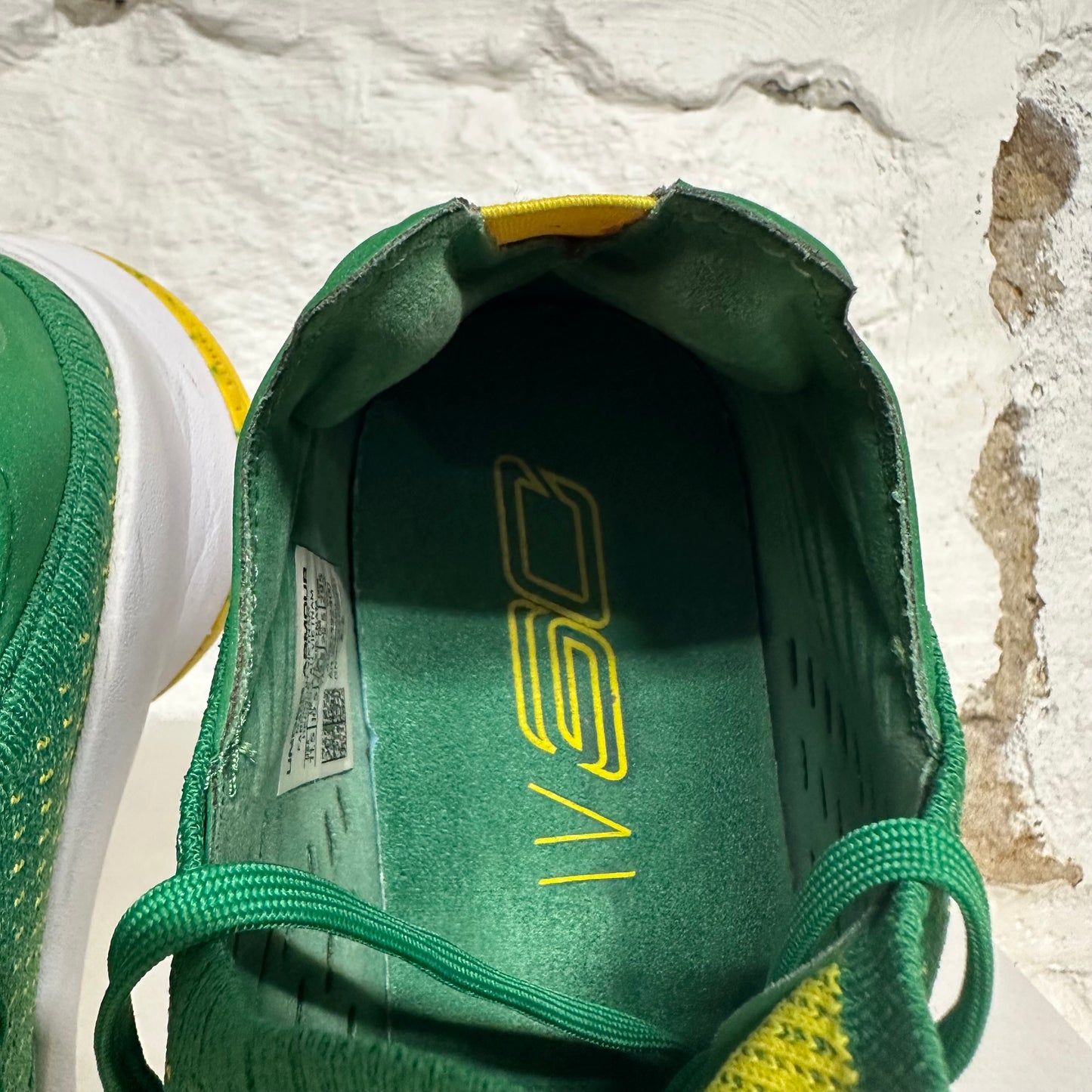 Under Armour Curry 4 Low Oakland Athletics Sz 11.5