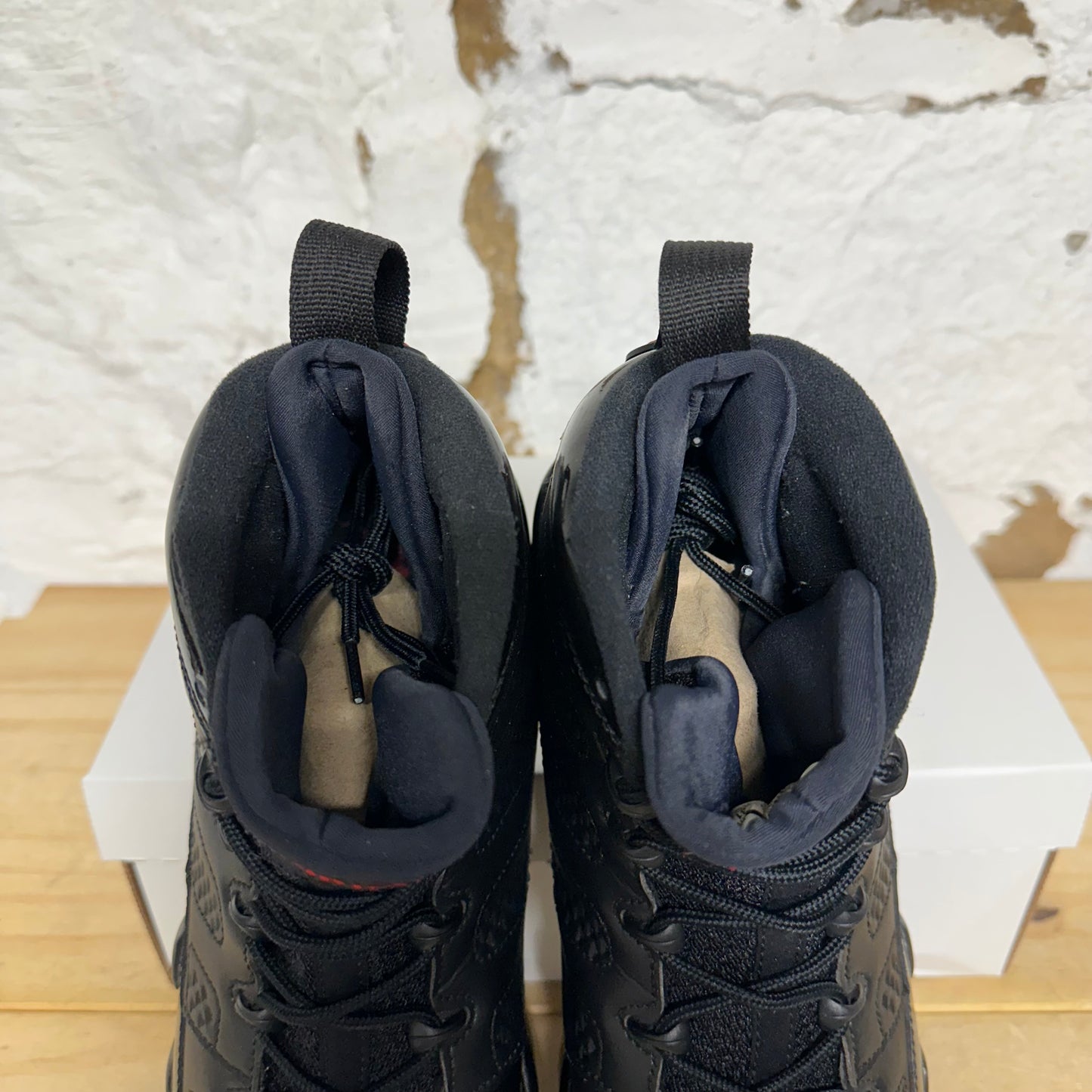 Air Jordan 9 Bred Patent Sz 13