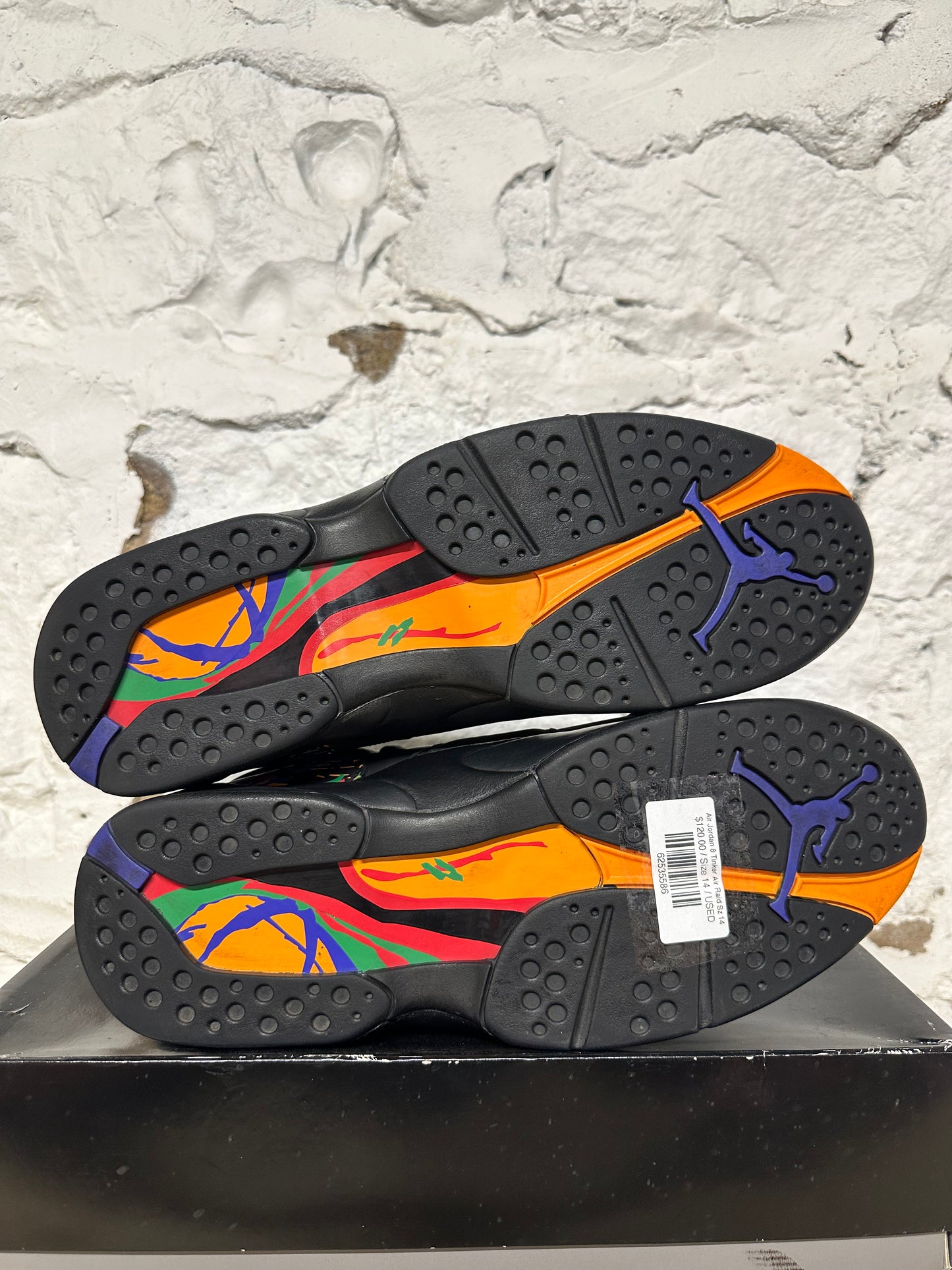 Air Jordan 8 Tinker Air Raid Sz 14