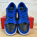 Nike Dunk Low Black Hyper Cobalt Sz 11.5