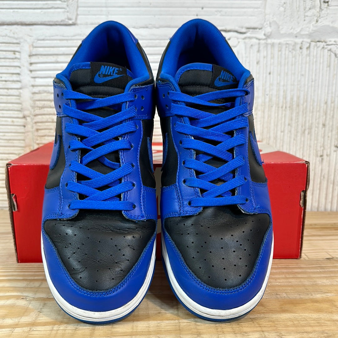 Nike Dunk Low Black Hyper Cobalt Sz 11.5