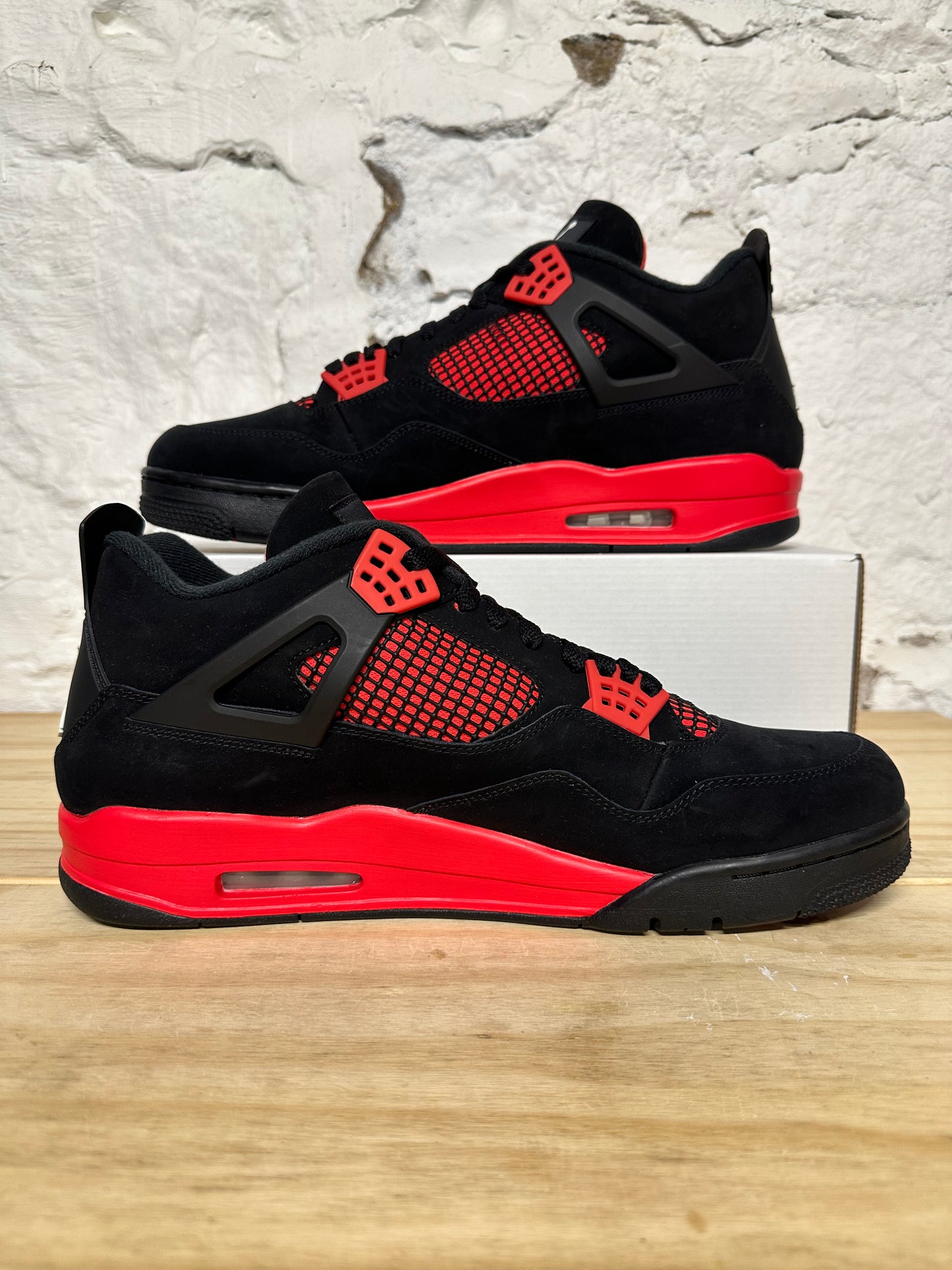 Air Jordan 4 Red Thunder Sz 14
