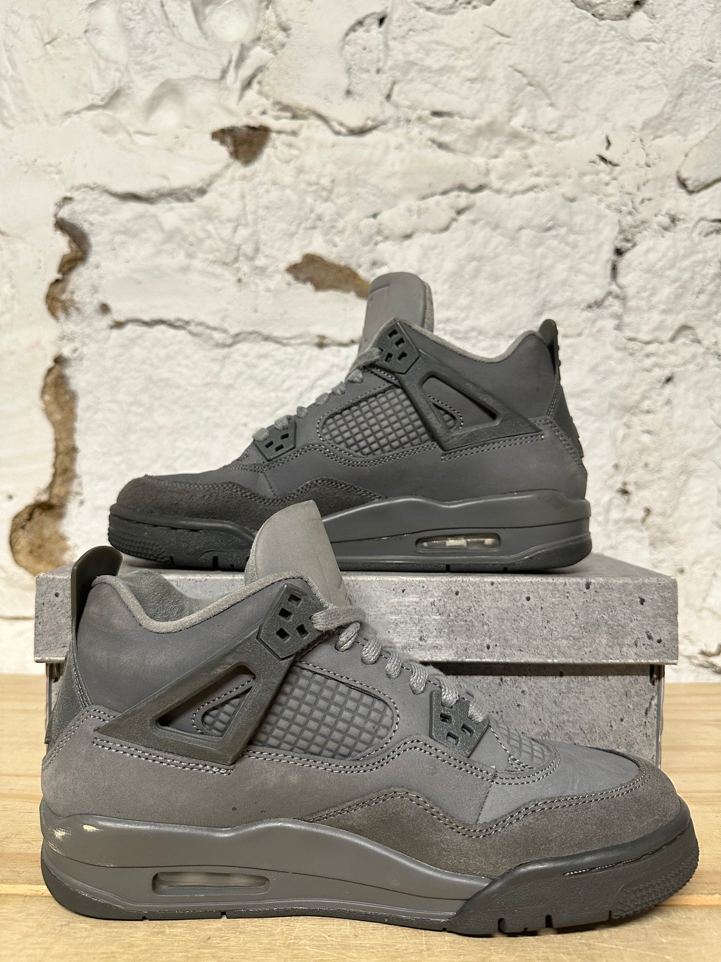 Air Jordan 4 Paris Olympics Wet Cement Sz 6Y