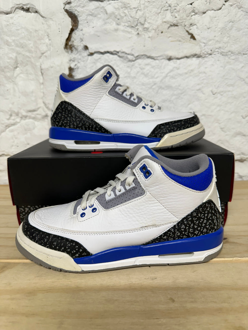 Air Jordan 3 Racer Blue Sz 6Y