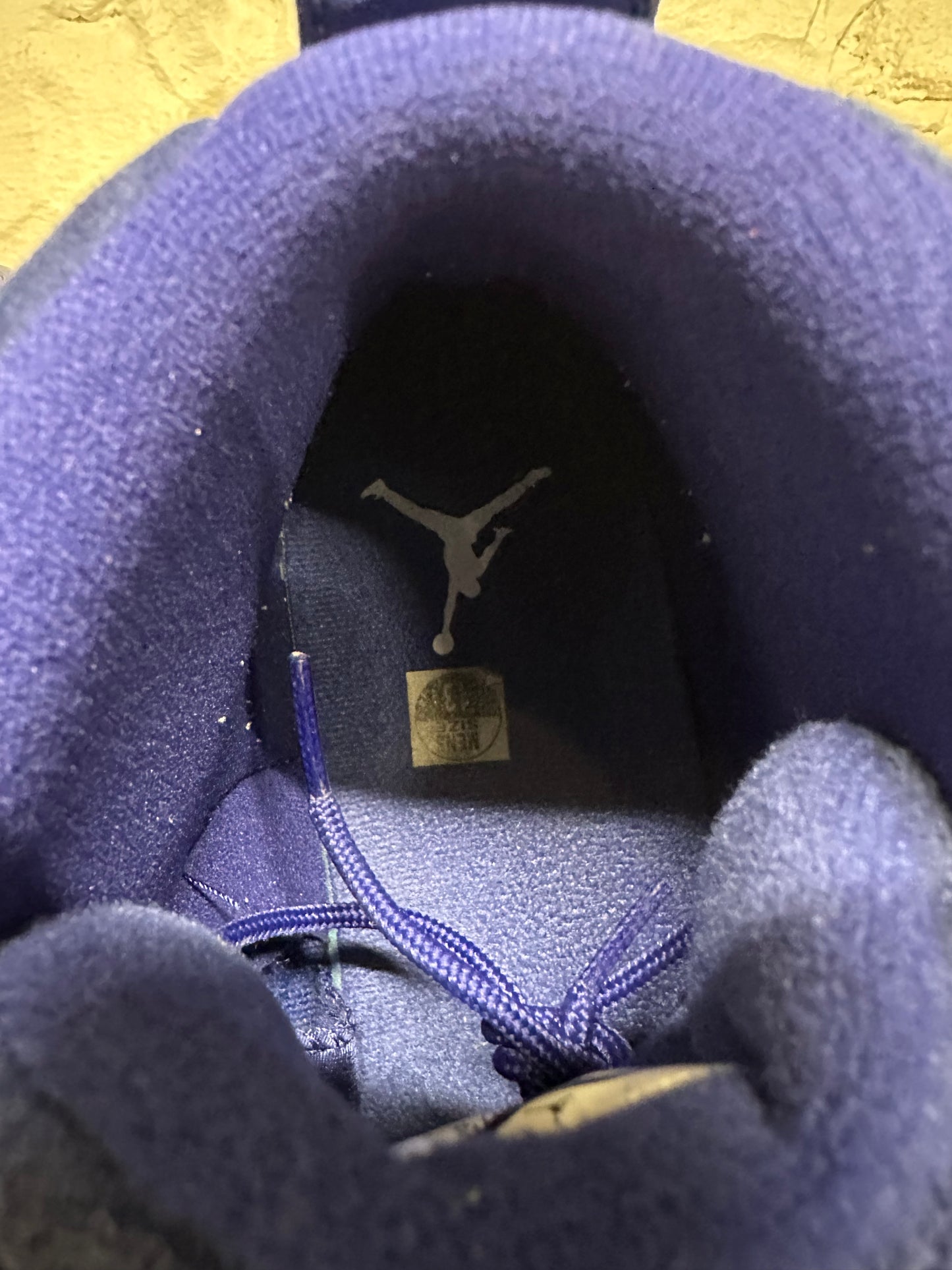 Air Jordan 12 Blue Suede Sz 13