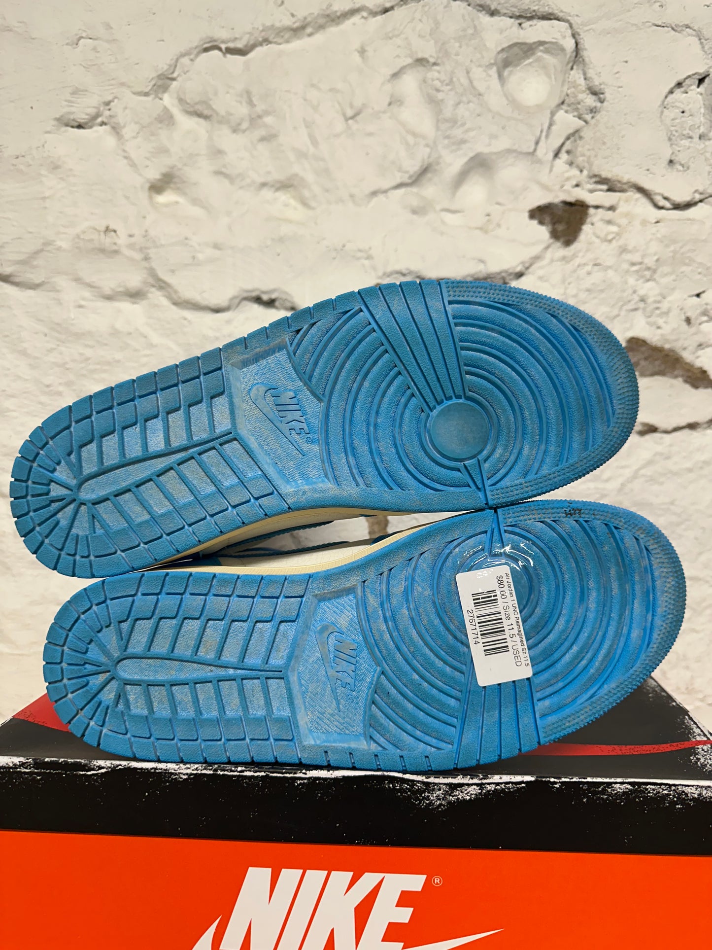 Air Jordan 1 High UNC Reimagined Sz 11.5