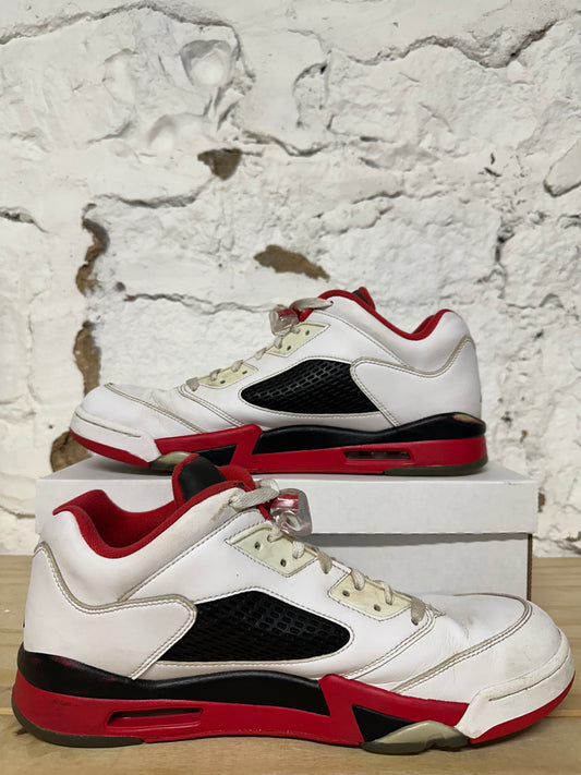 Air Jordan 5 Low Fire Red Sz 13