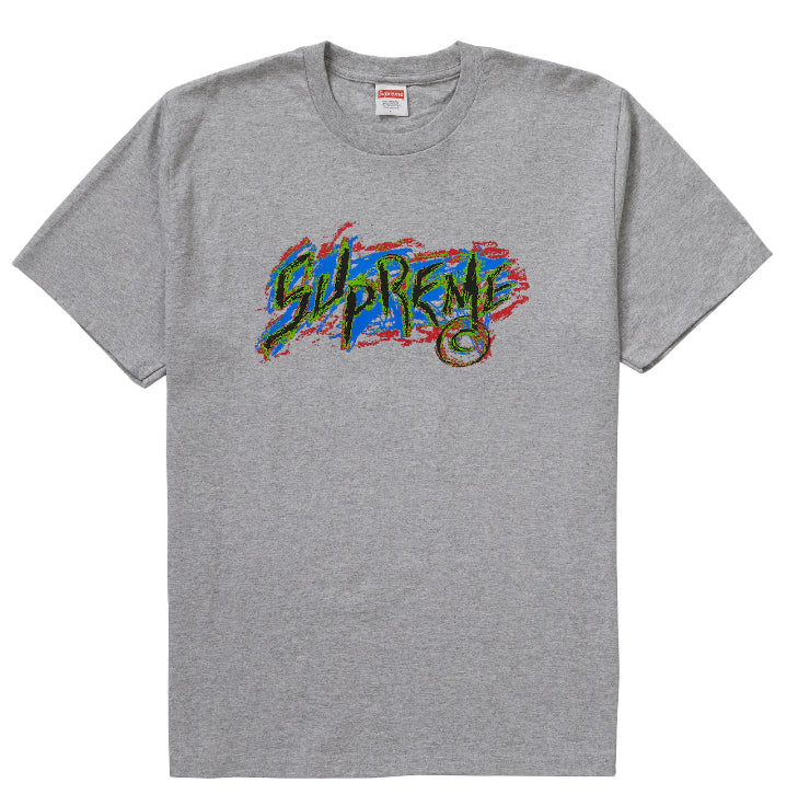 Supreme Scratch T-shirt Grey Sz XL DS