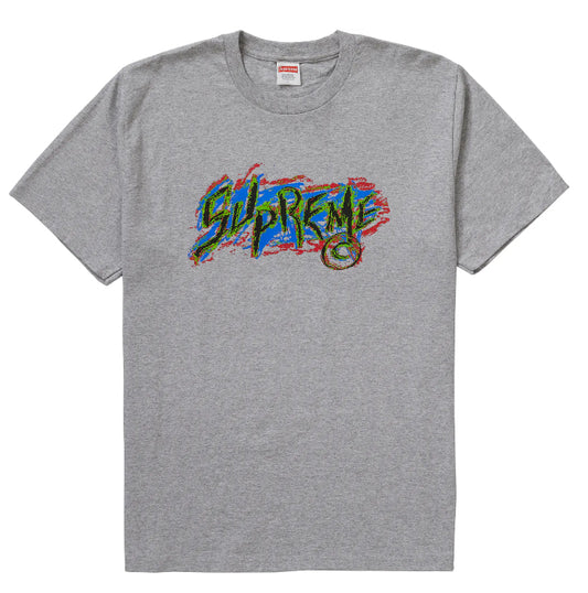 Supreme Scratch T-shirt Grey Sz XL DS