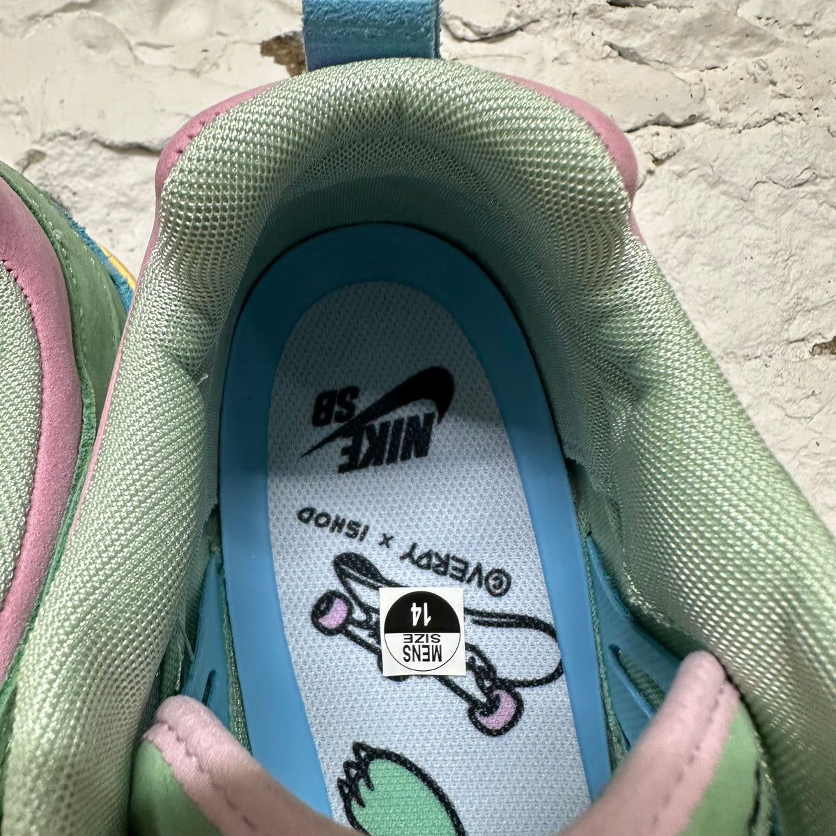 Nike SB Air Max Ishod Wair Verdy Visty Sz 14 DS