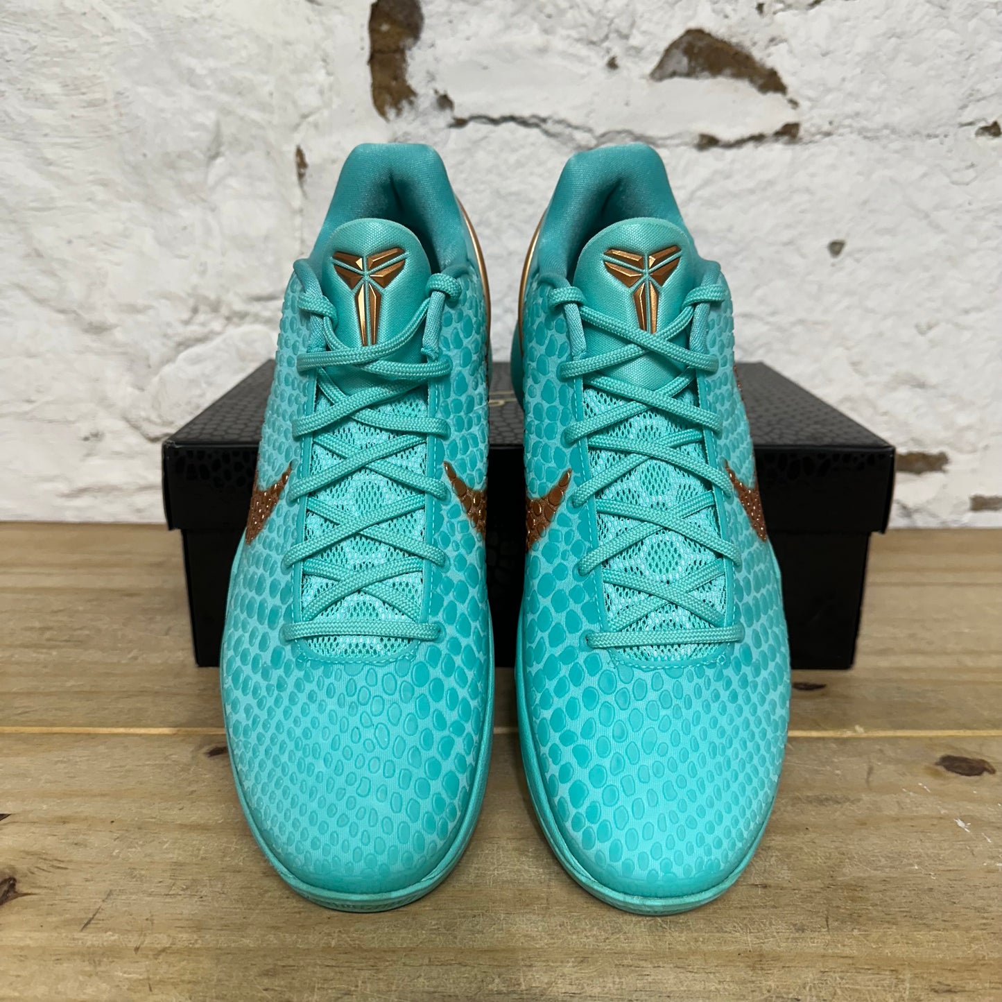 Nike Kobe 6 Protro Jalen Brunson Statue of Liberty Sz 12 DS
