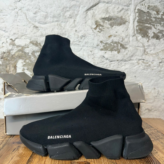 Balenciaga Triple Black Sock Runner Sneaker Sz 10 (43)