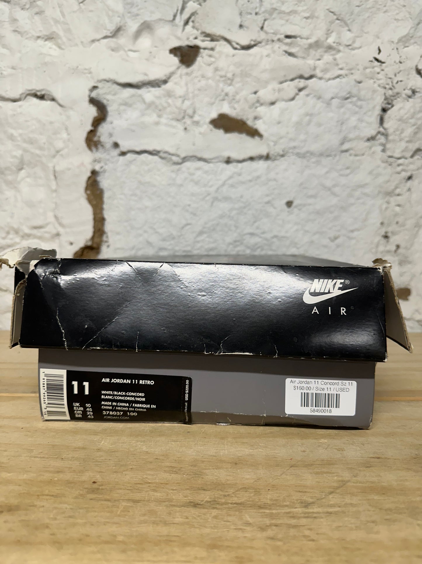 Air Jordan 11 High Concord Sz 11