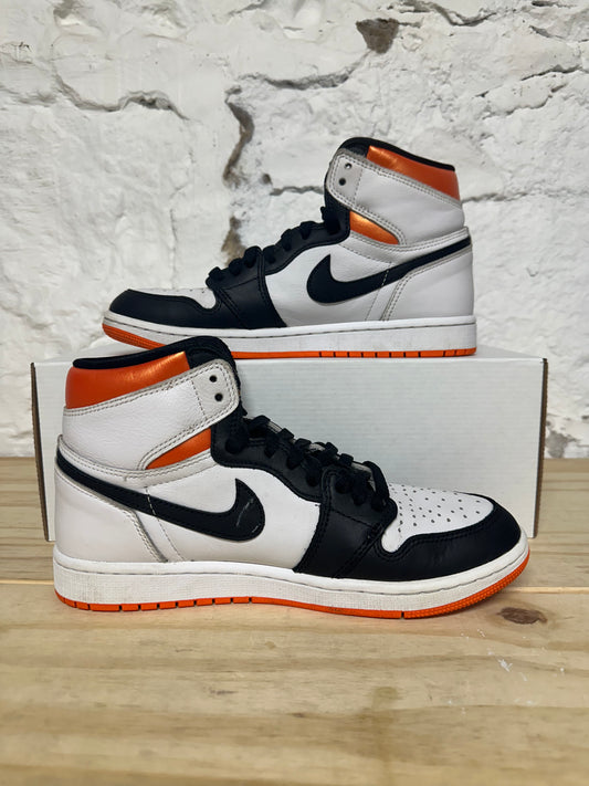 Air Jordan 1 High Electro Orange Sz 7.5