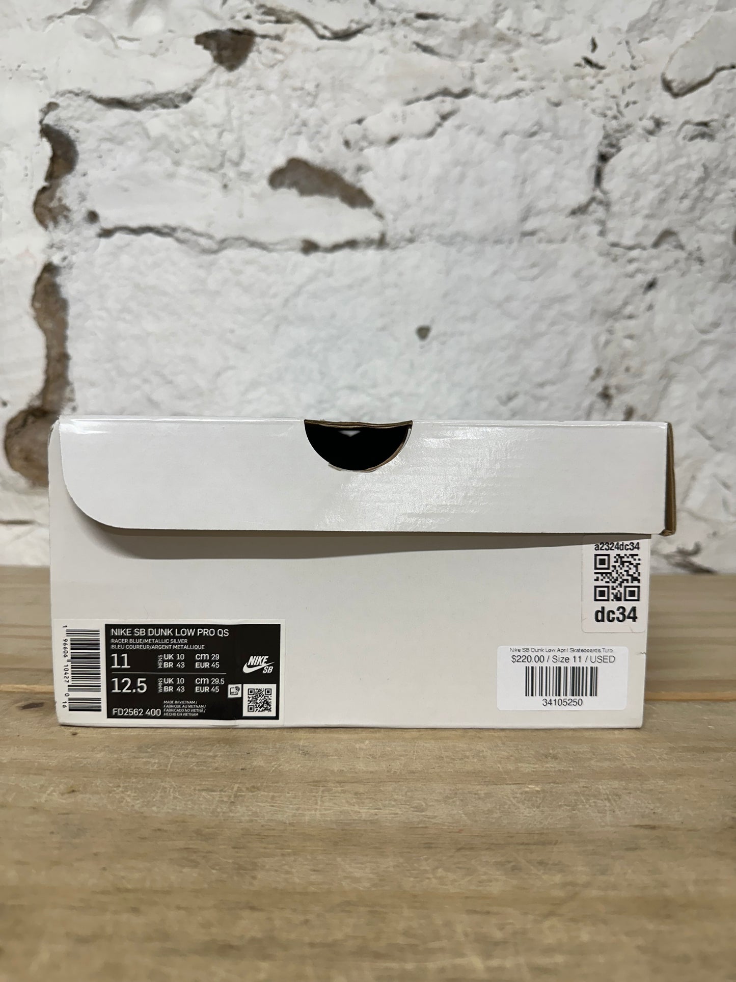 Nike SB Dunk Low April Skateboards Turbo Green Sz 11