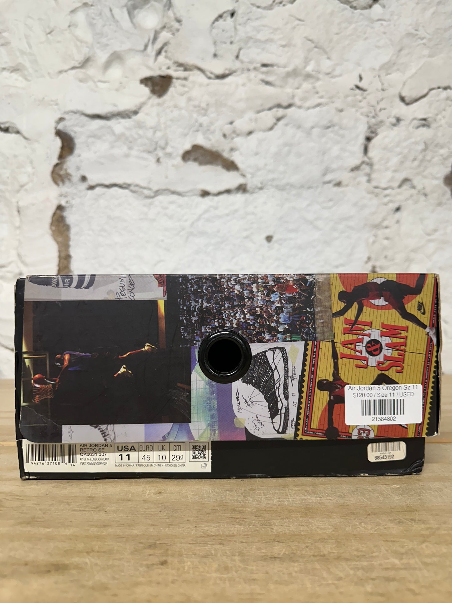 Air Jordan 5 Oregon Sz 11