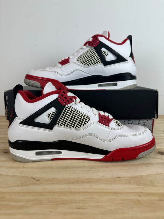 Air Jordan 4 Fire Red Sz 10