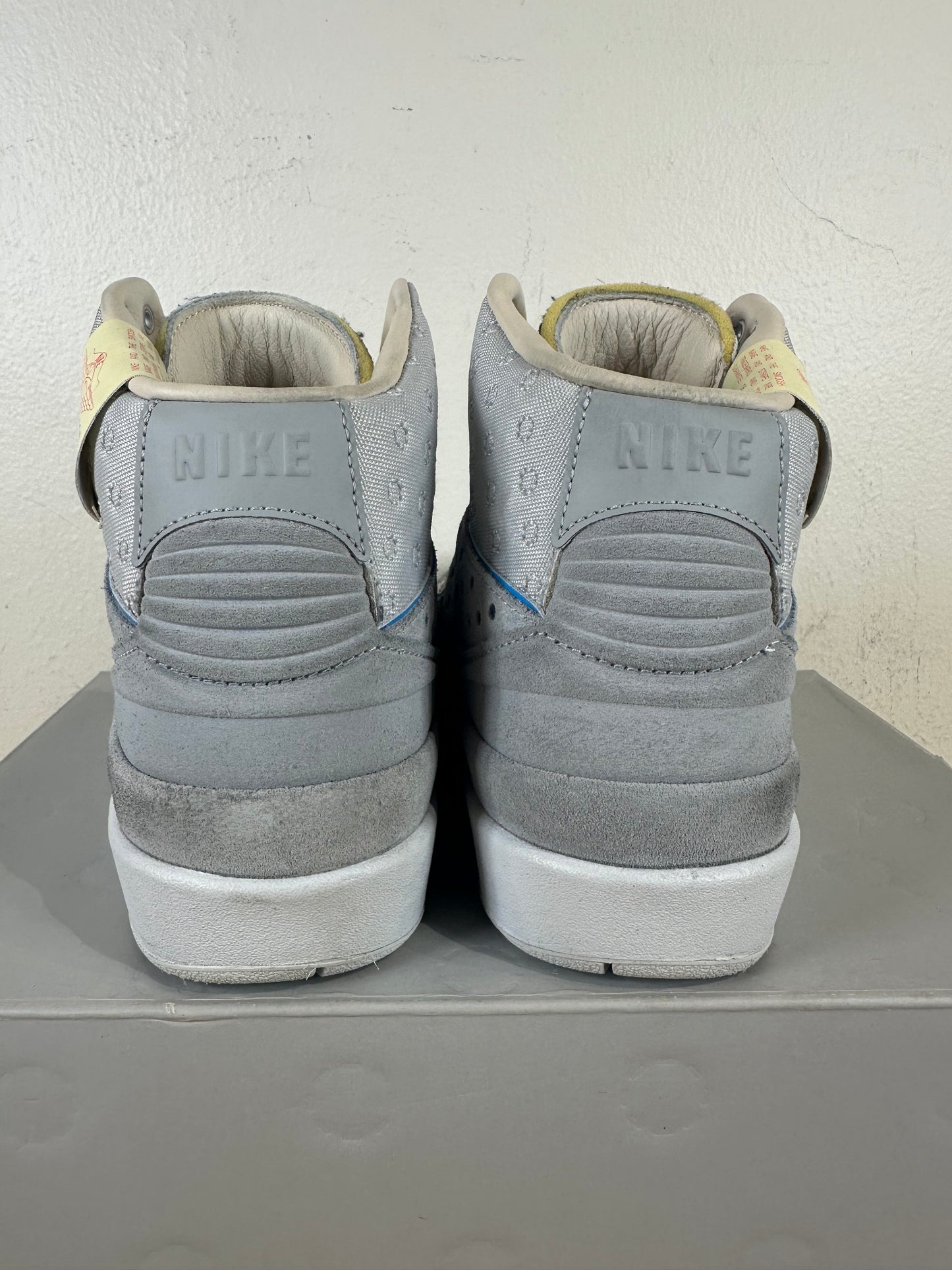 Air Jordan 2 Union Grey Fog Sz 9