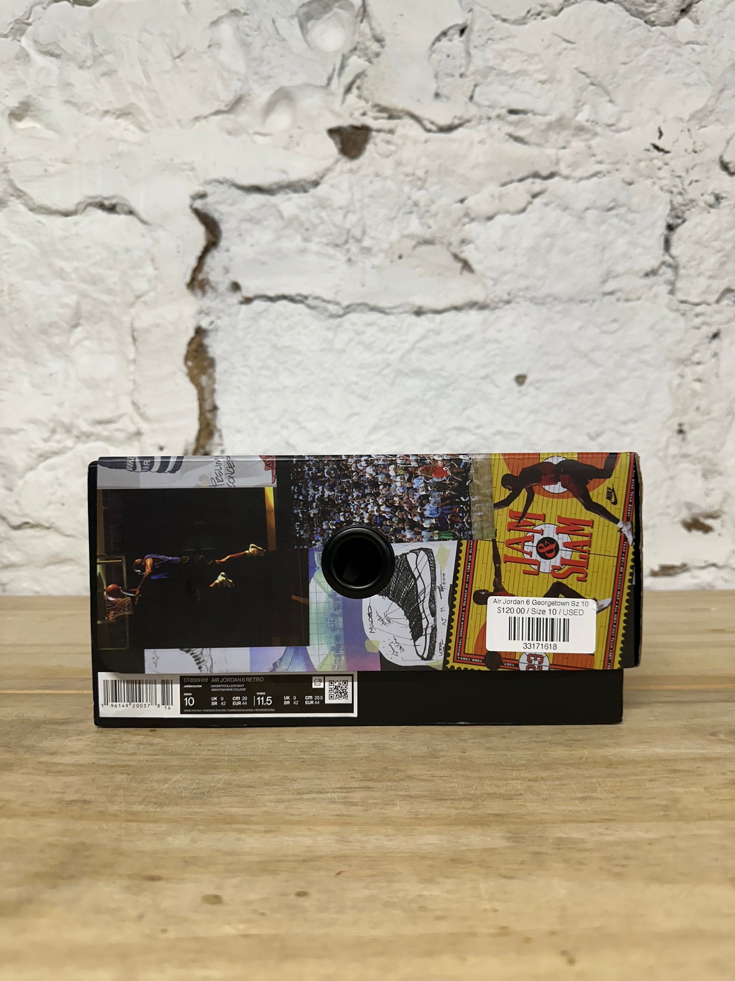 Air Jordan 6 Georgetown Sz 10