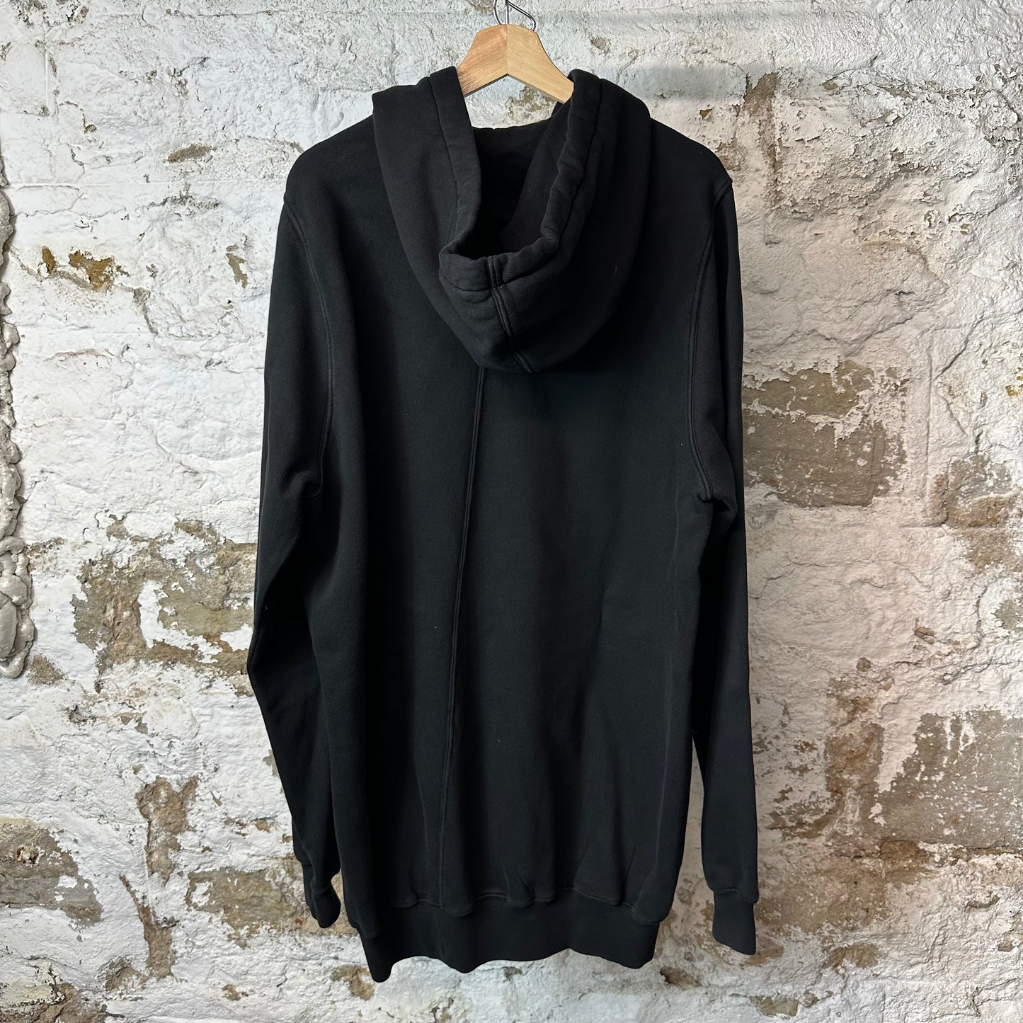 Rick Owens Porterville Black Hoodie Sz XL