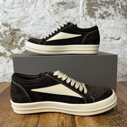 Rick Owens Vintage Mahogany Milk Sneaker DS