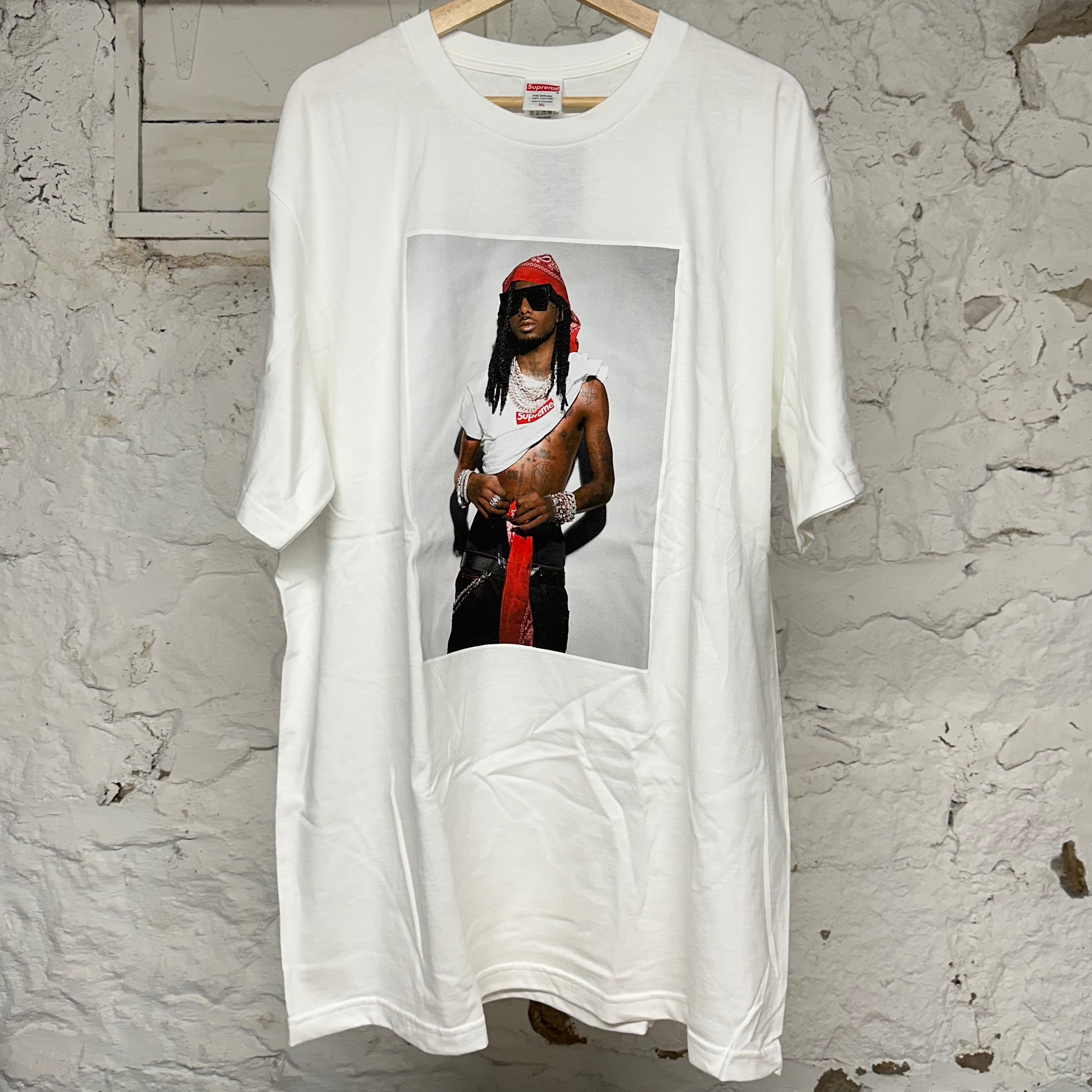 Supreme Playboy Carti White T-Shirt Sz XL DS
