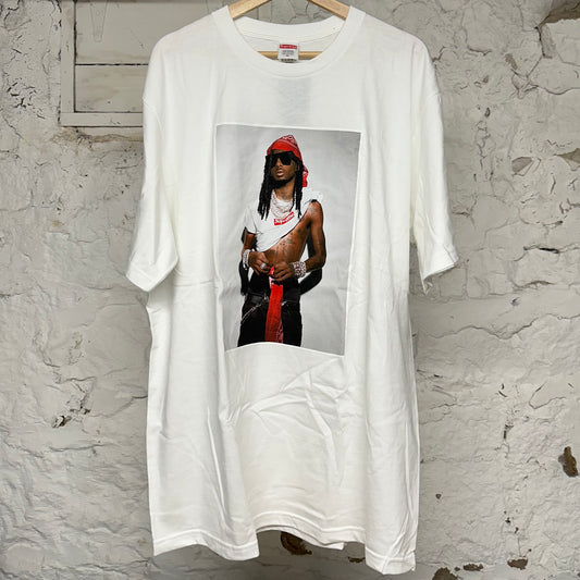 Supreme Playboy Carti White T-Shirt Sz XL DS