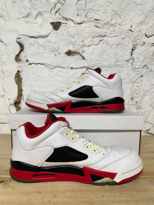 Air Jordan 5 Low Fire Red Sz 10