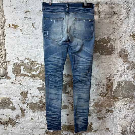 Amiri Plain Honeycomb Denim Jeans Sz 33