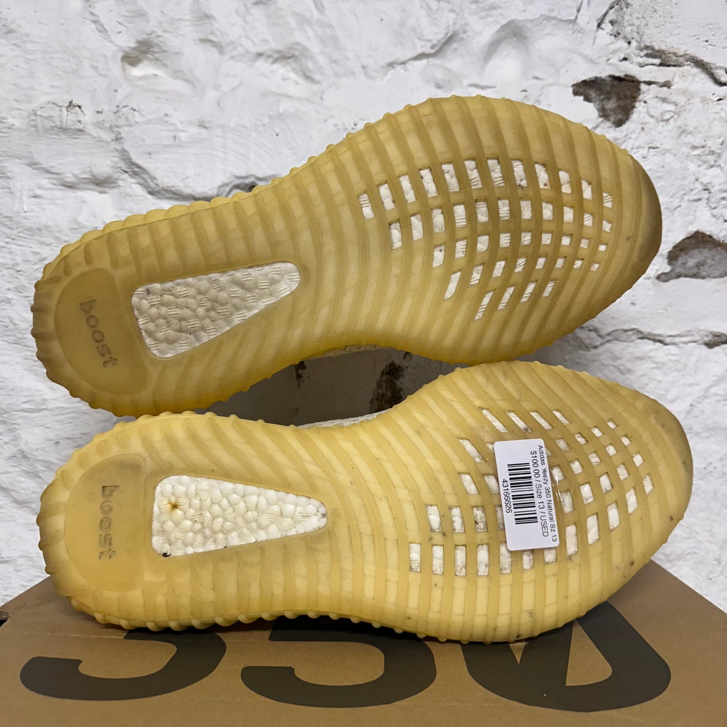 Yeezy 350 V2 Natural Sz 13