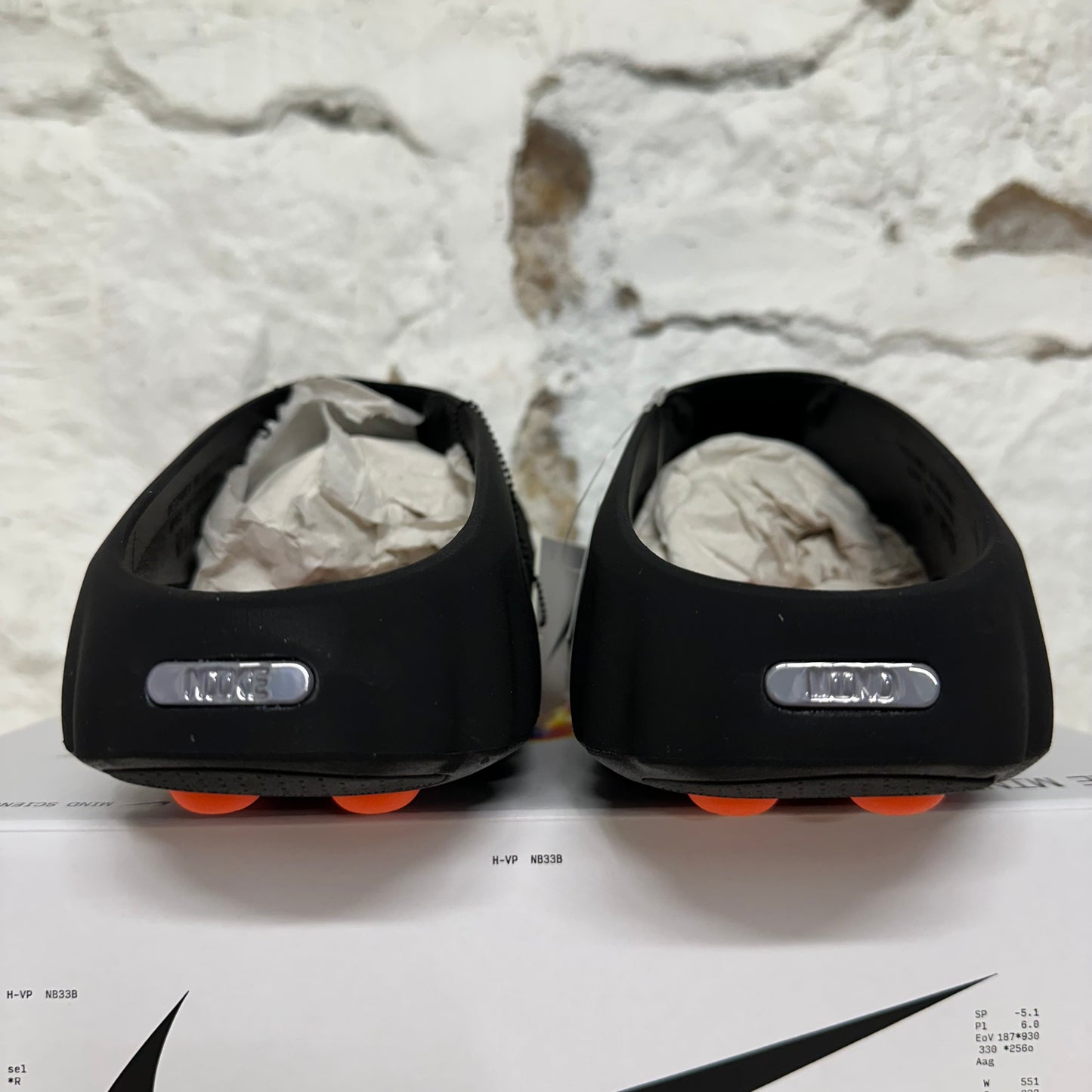Nike Mind Slide 001 Black Sz 9 DS
