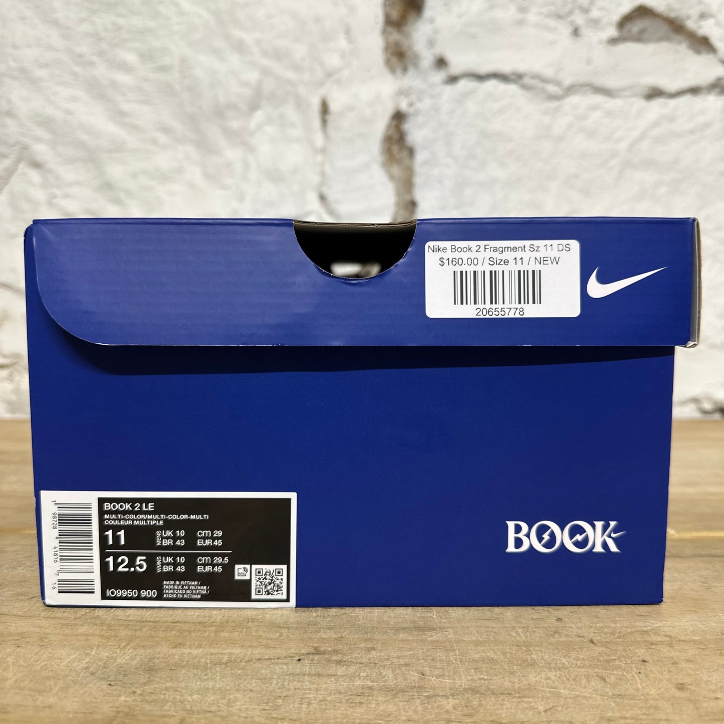 Nike Book 2 Fragment Sz 11 DS