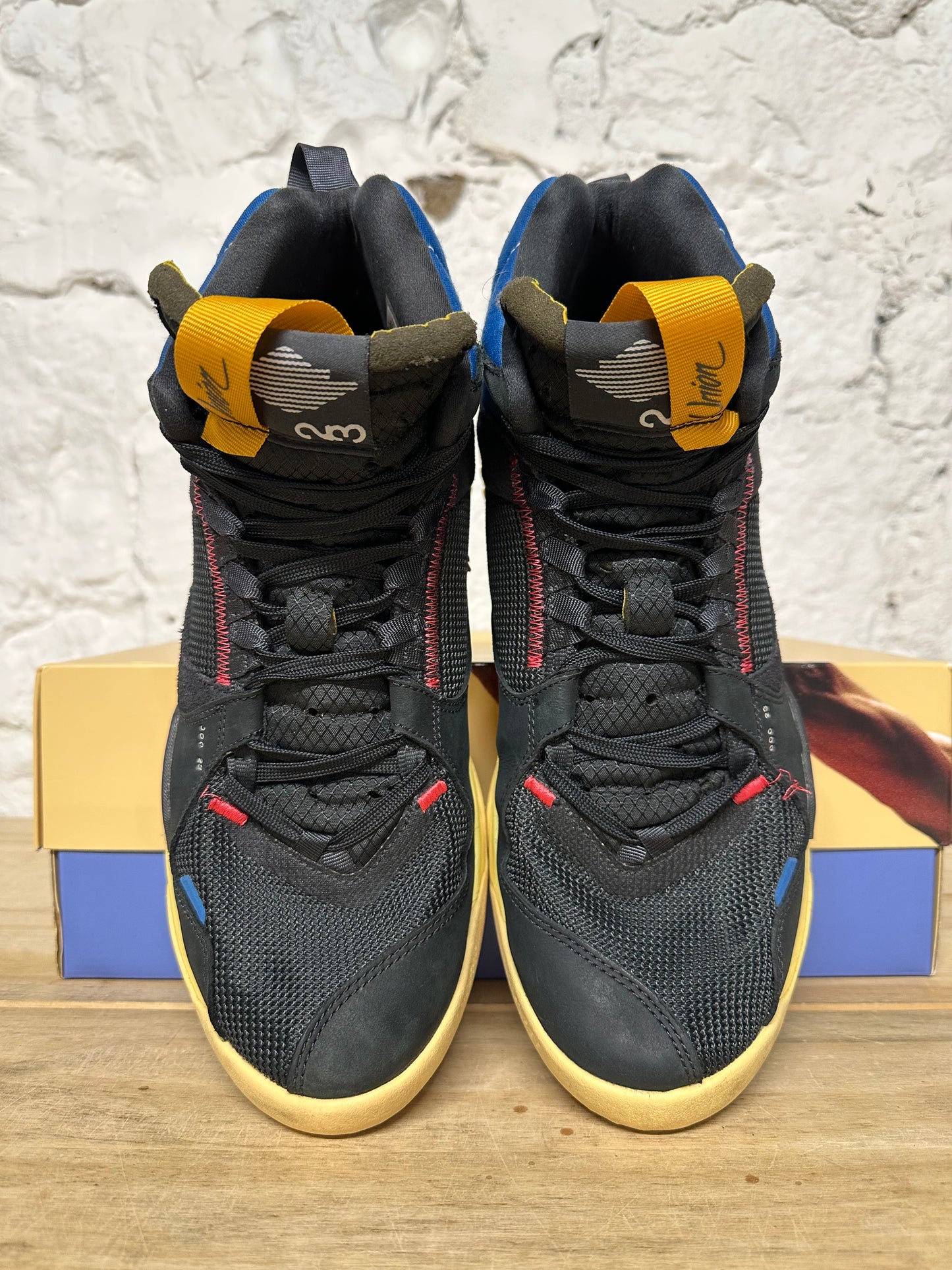 Air Jordan Delta Mid Union Off Noir Sz 10.5