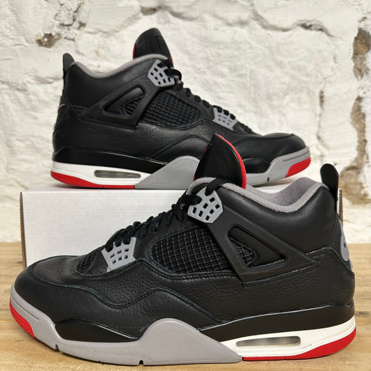 Air Jordan 4 Bred Reimagined Sz 13