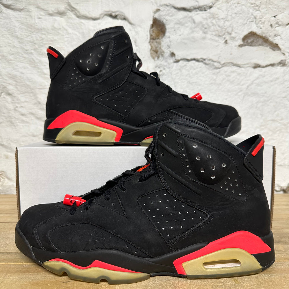 Air Jordan 6 Infrared Black (2014) Sz 10.5