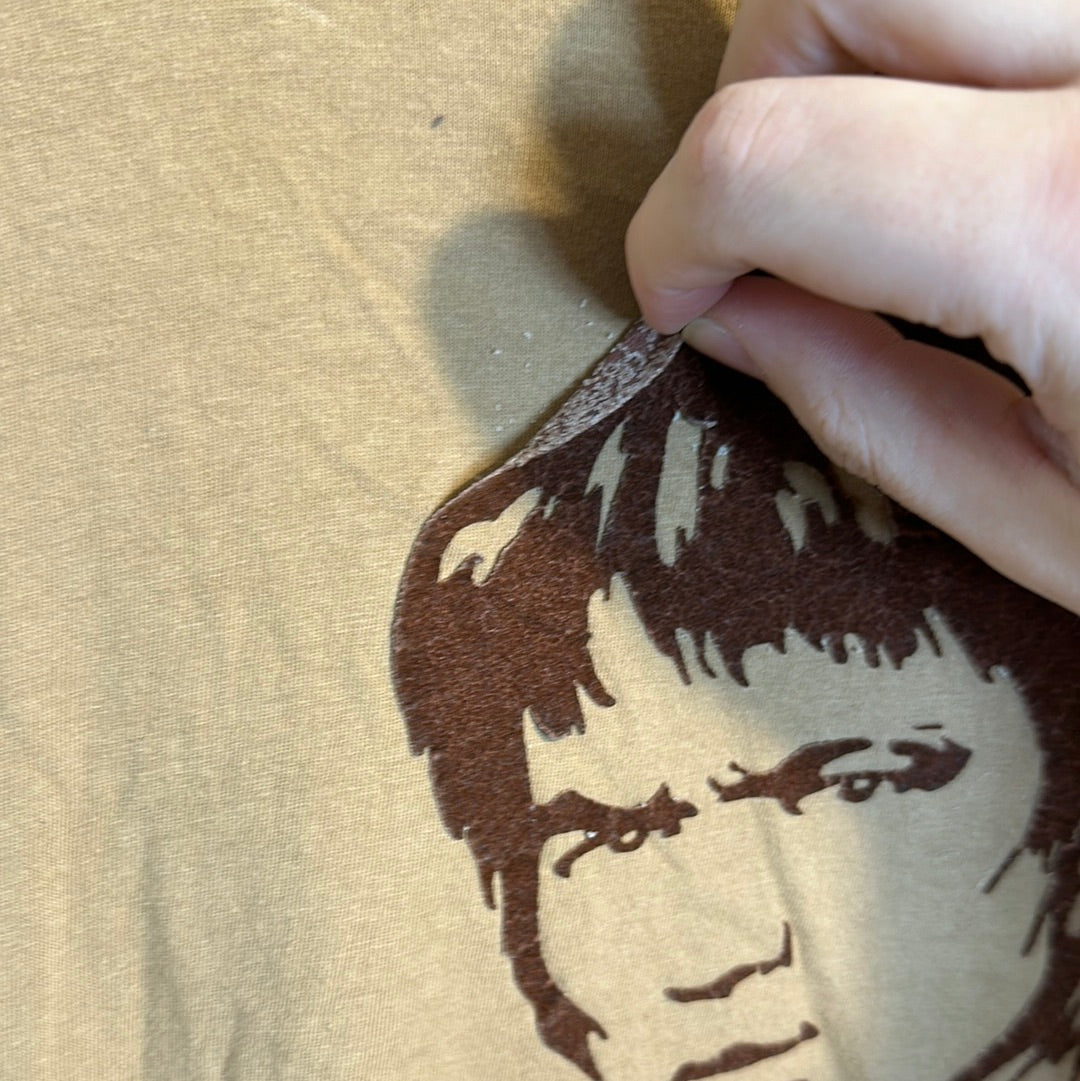 Bruce Lee Brown Tee Sz XL