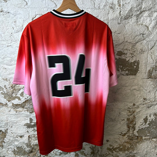 Supreme Blur Soccer Jersey Red Sz M DS