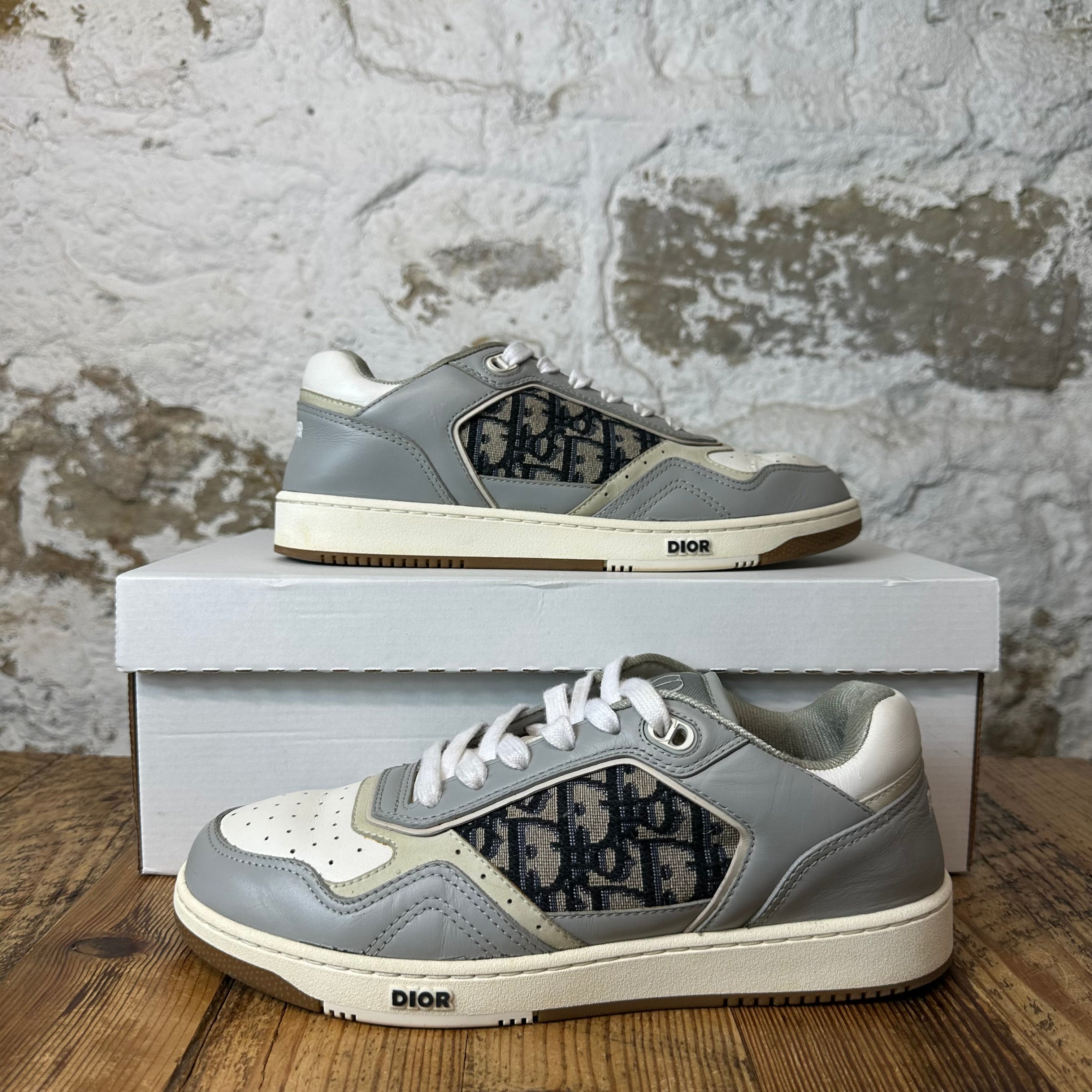 Dior B27 Oblique Grey White Sneaker Sz 8 (41)