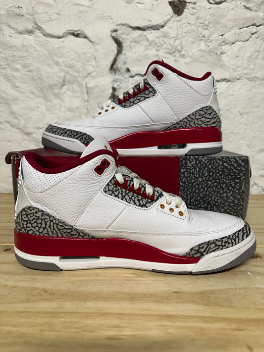 Air Jordan 3 Cardinal Sz 11