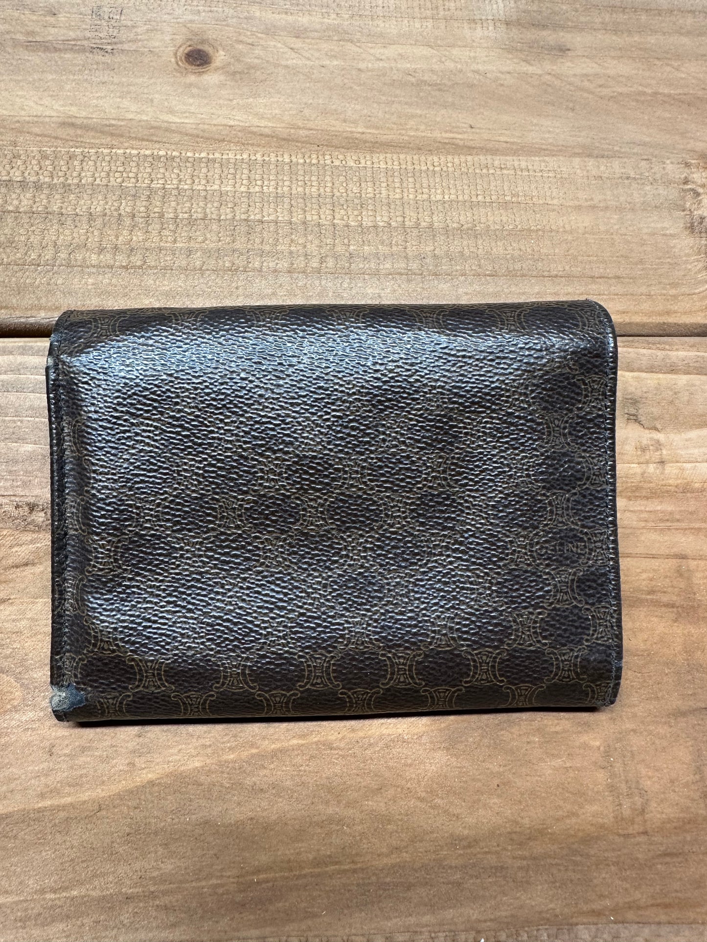 Celine Brown Monogram Wallet