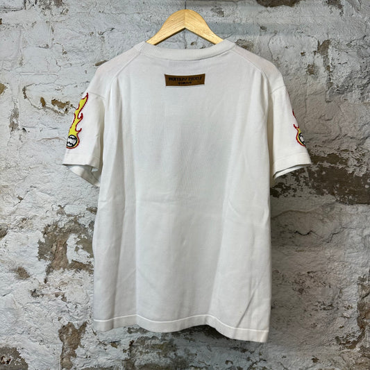 Louis Vuitton Baseball T-shirt White Sz S
