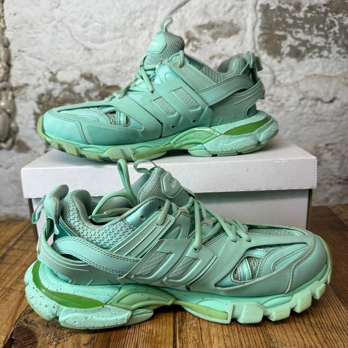 Balenciaga Track Runner Mint Green Sneaker Sz 9 (42)
