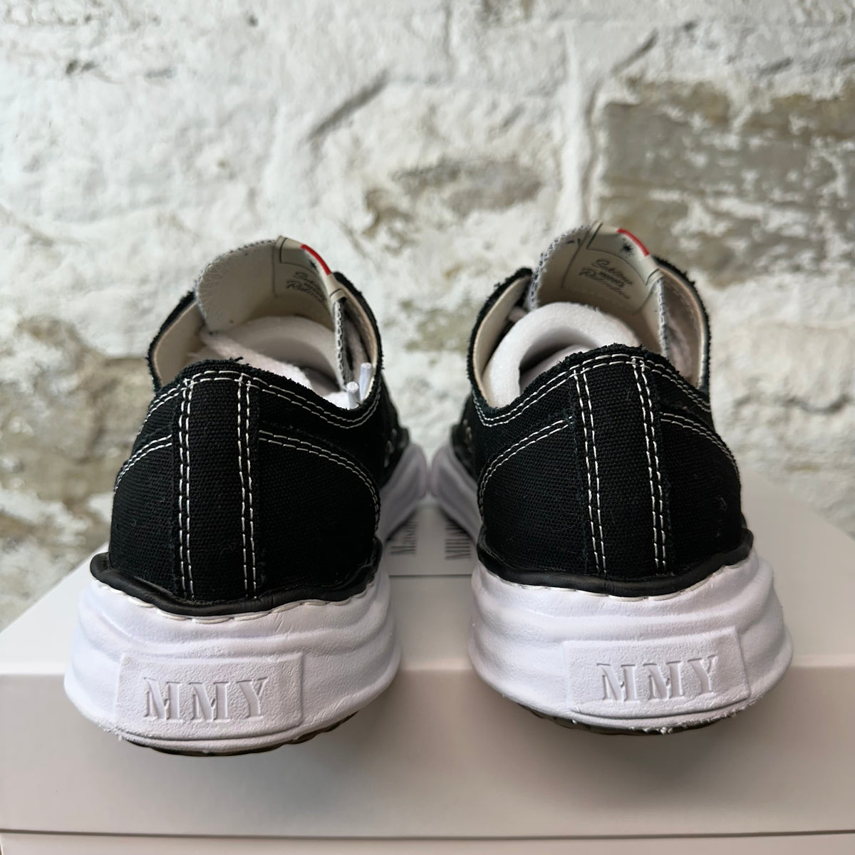 Maison Mihara Black White Peterson Sneaker Sz 11 (44)